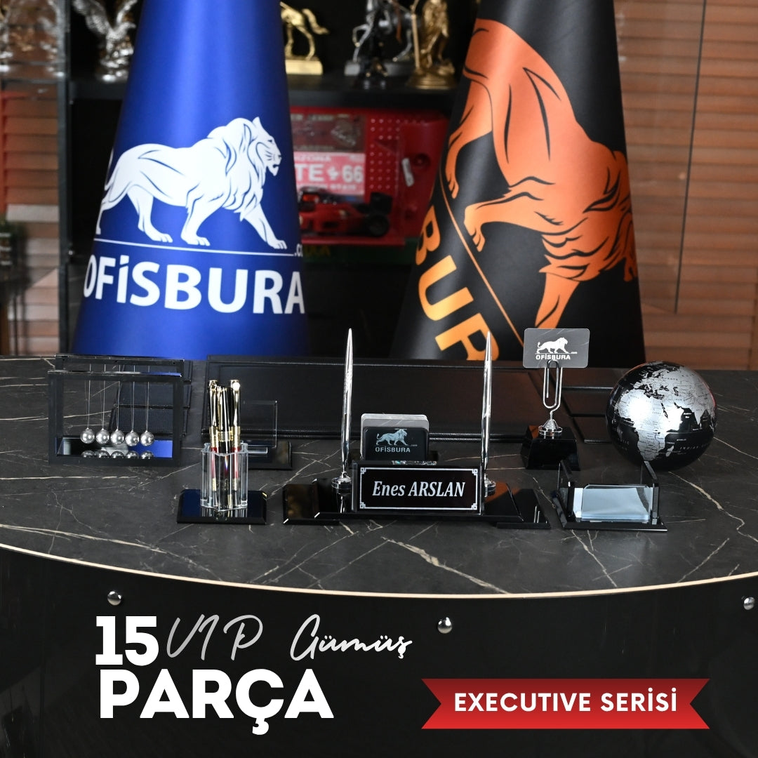 15 Parça Executive Serisi – Vip Gümüş Ofisbura