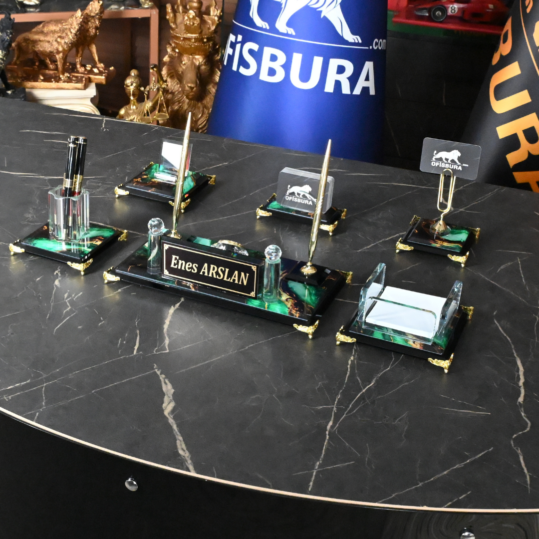 6 Parça Classic Serisi – Zümrüt Ofisbura
