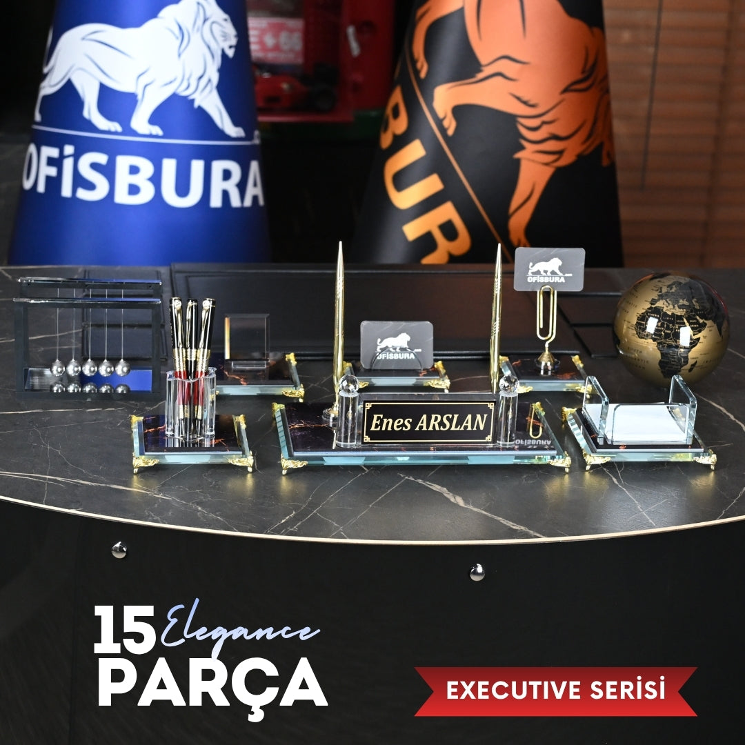 15 Parça Executive Serisi – Elegance Ofisbura
