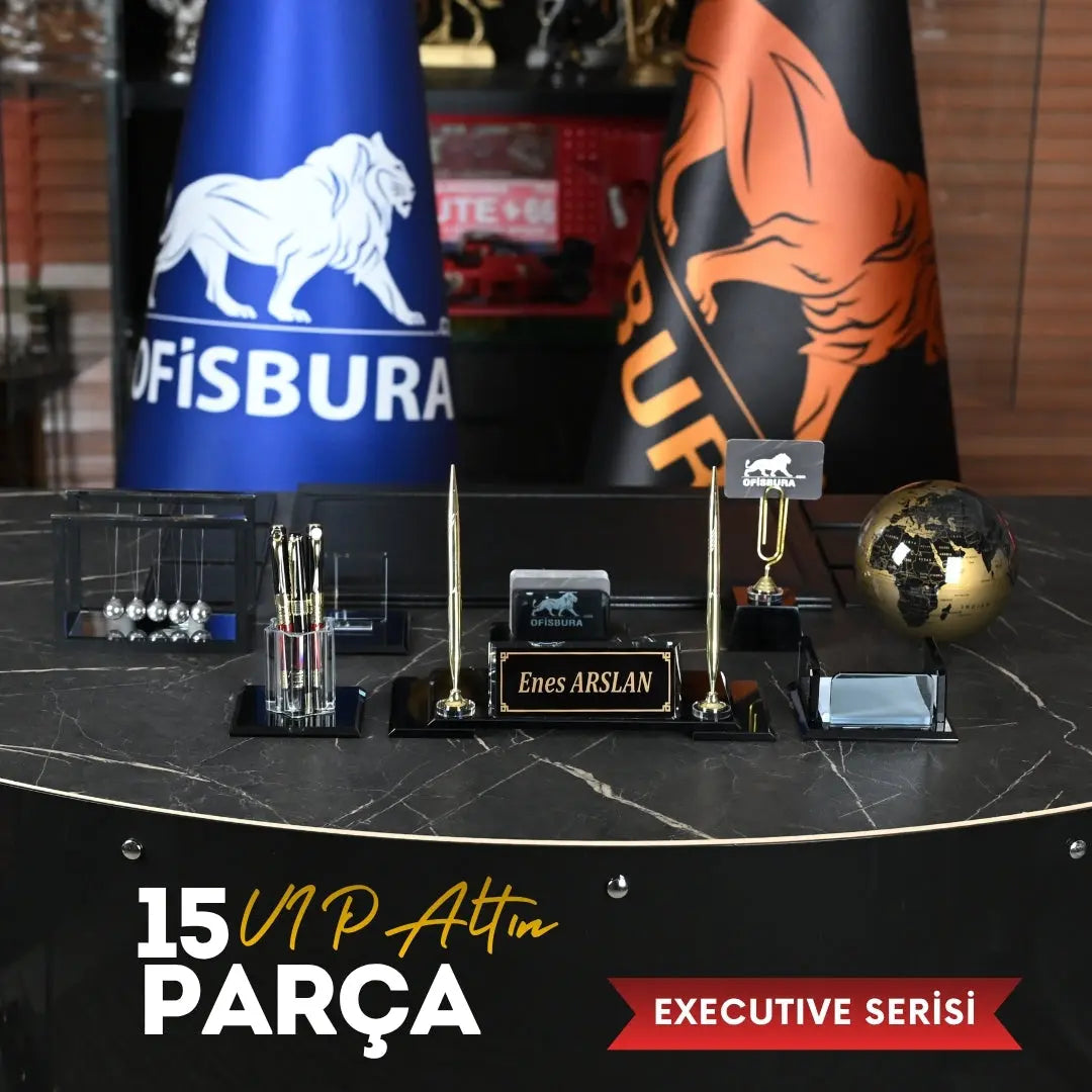15 Parça Executive Serisi – Vip Altın Ofisbura