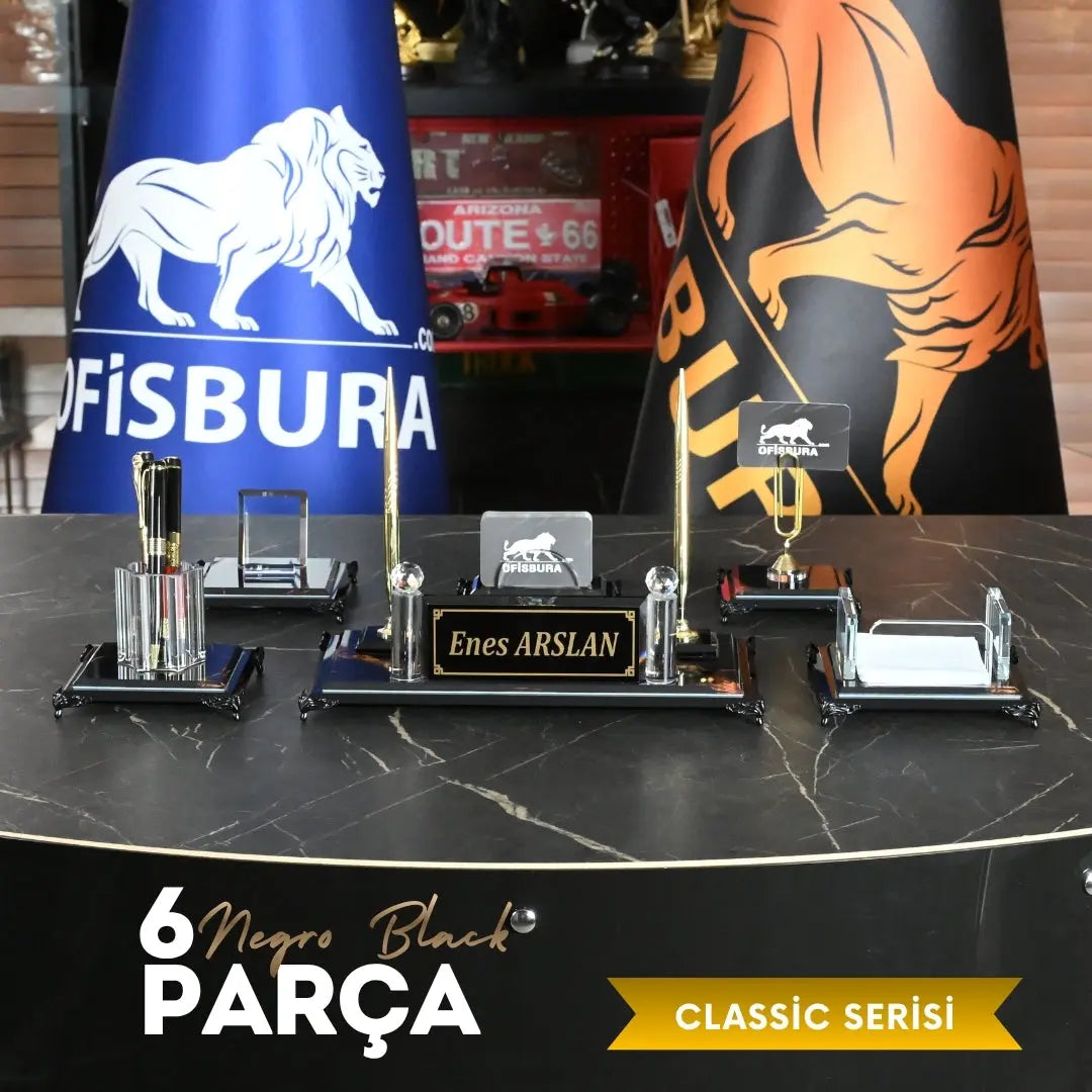 6 Parça Classic Serisi – Negro Black