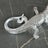 Baby Silver Crocodile Dekoratif Biblo 25 Cm Ofisbura