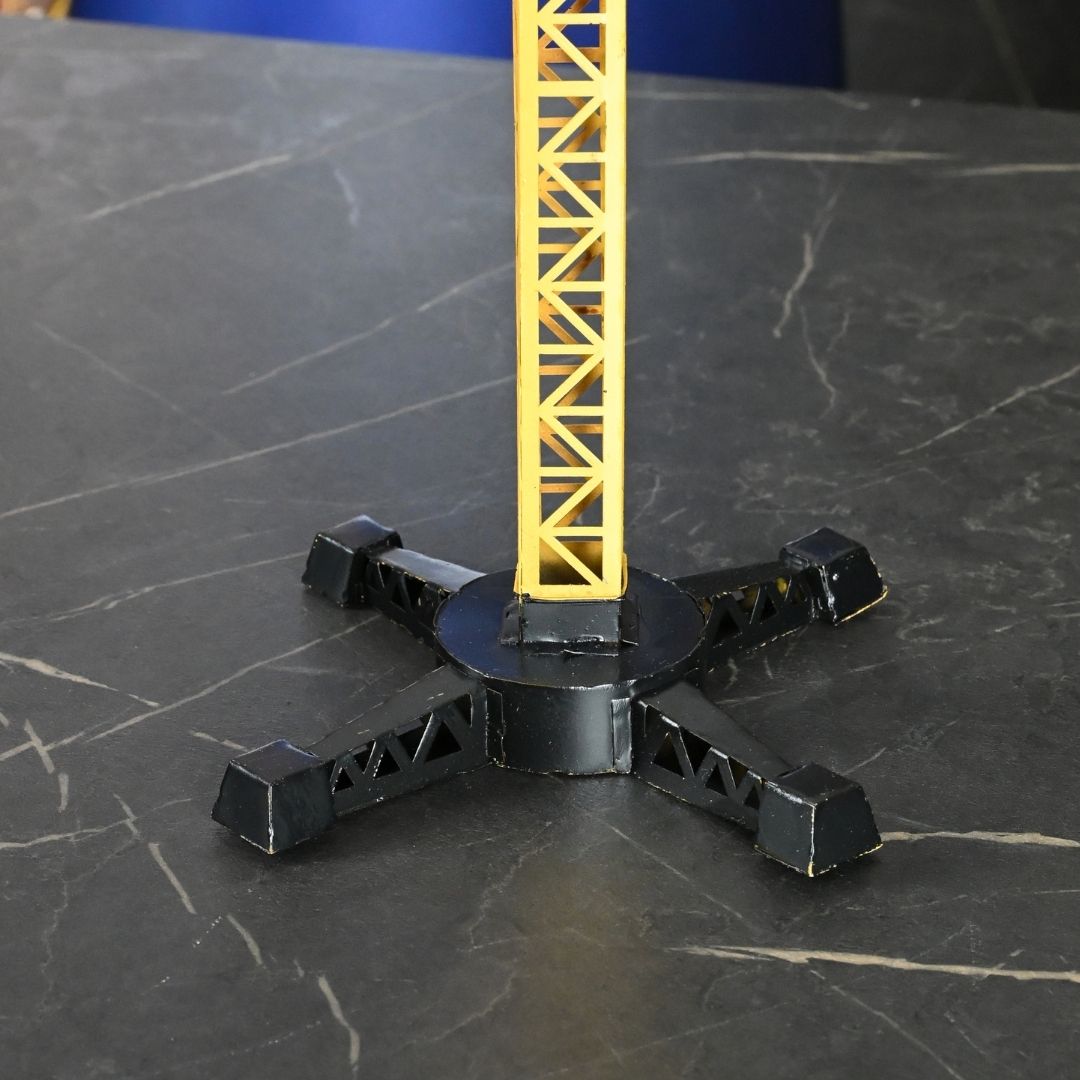 Kule Vinç Metal Dekoratif Model Ofisbura
