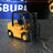 Forklift Metal Dekoratif El Yapımı Model Ofisbura