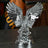 Imperial Kartal Gümüş Dekoratif Biblo 40 Cm Ofisbura