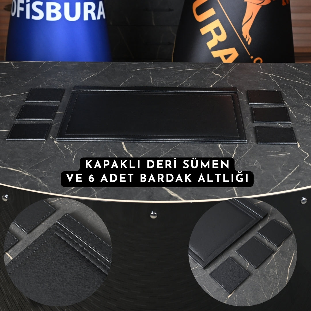 15 Parça Executive Serisi – Piano Black Ofisbura