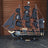 Black Pearl El Yapımı Ahşap Dekor Gemi – 50 × 45 cm Ofisbura