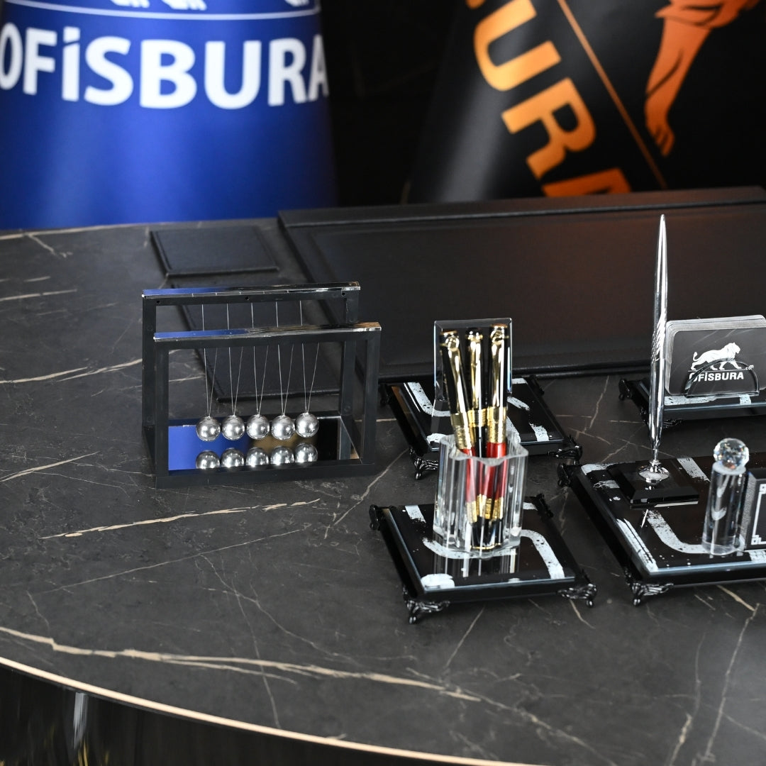 15 Parça Executive Serisi – Piano Black Ofisbura