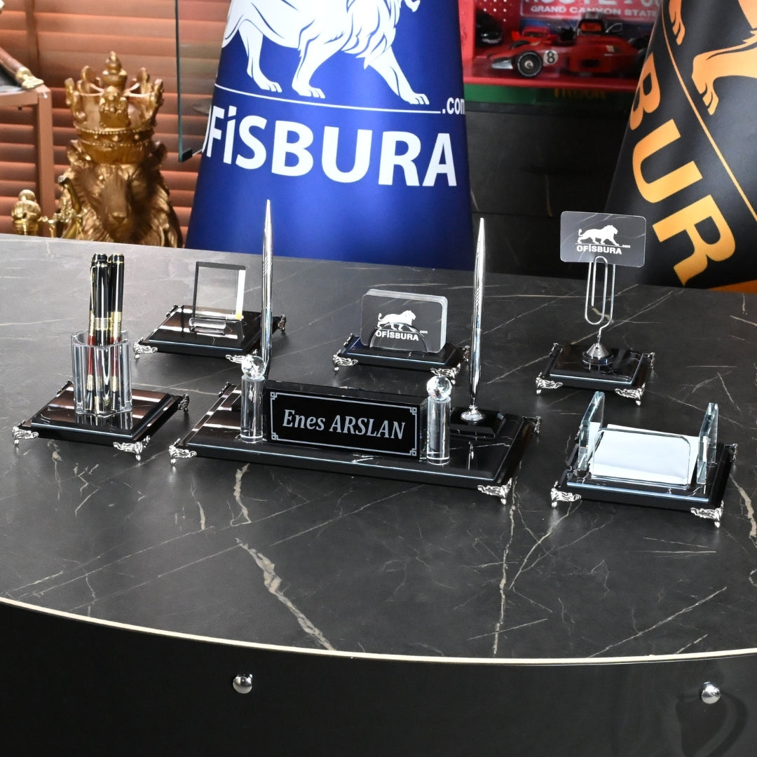 6 Parça Classic Serisi – Zebra Black Ofisbura
