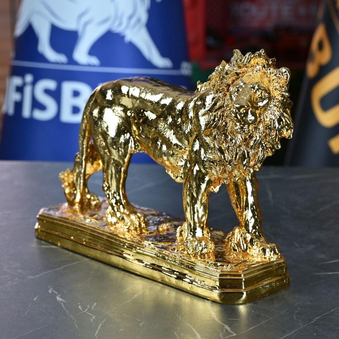 Imperial Aslan Altın Dekoratif Biblo 40 Cm Ofisbura