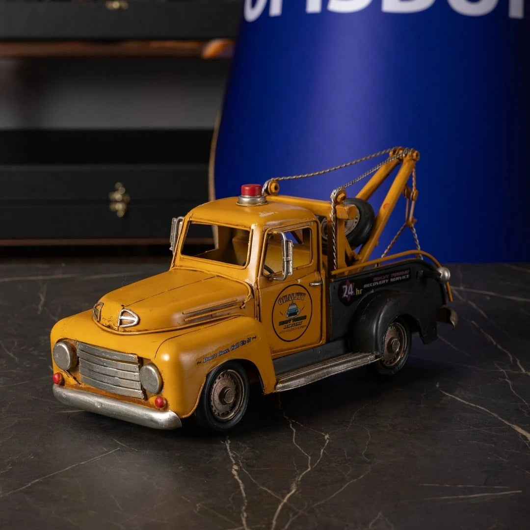 6’lı Metal İnşaat Araçları Seti - Koleksiyon ve Dekoratif Model
