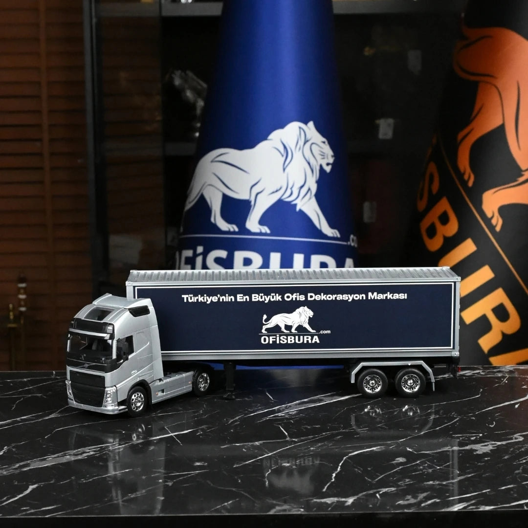 Markaya Özel Baskılı Volvo Tır Modeli 50 cm | Ofis Dekorasyonu