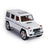 Mercedes G Kasa Beyaz Plakalı Özel 1:24 Ölçek Metal Diecast Araba