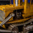 Metal Buldozer Modeli - El Yapımı Eskitme Dekoratif Model