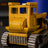 Metal Buldozer Modeli - El Yapımı Eskitme Dekoratif Model
