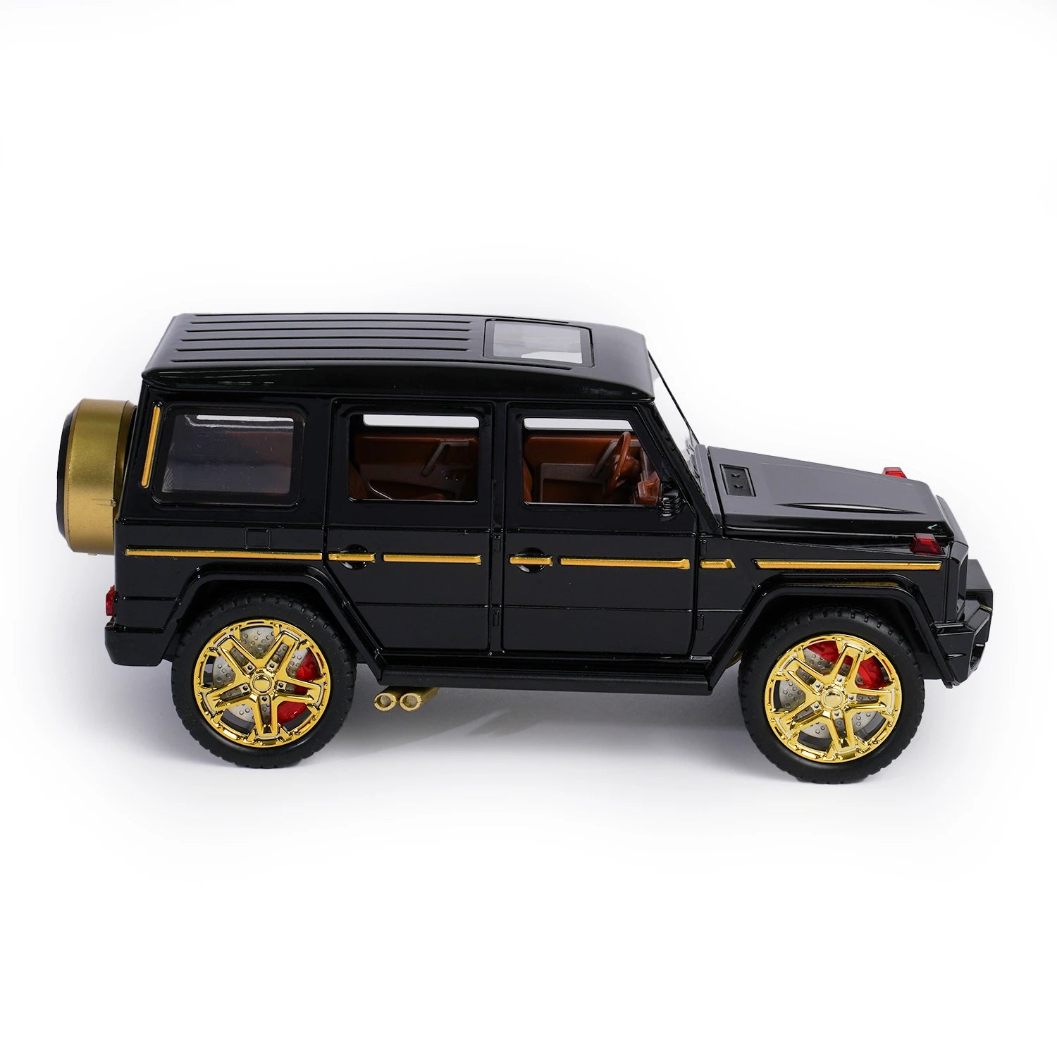 Mercedes G Kasa Plakalı Özel 1:24 Ölçek Metal Diecast Araba
