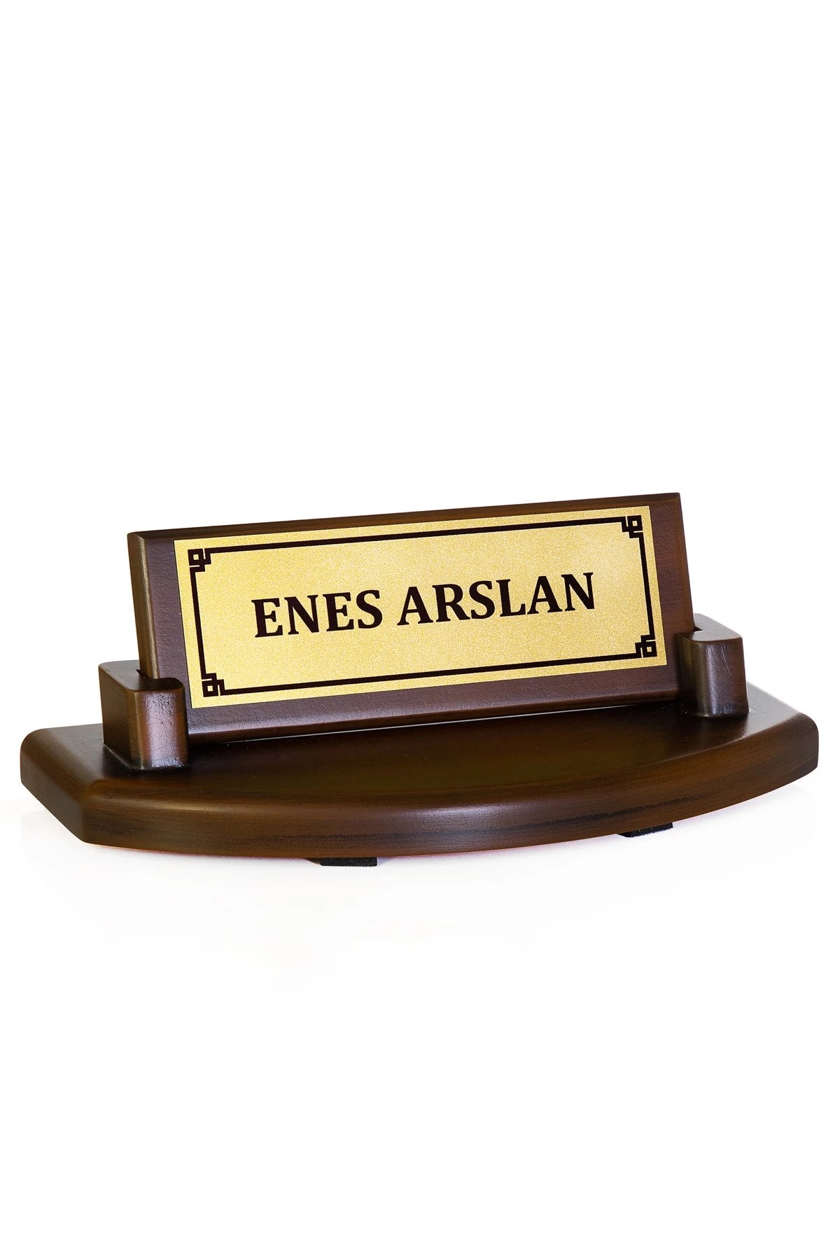 Masa İsimliği Özel Ahşap Masa İsimlik