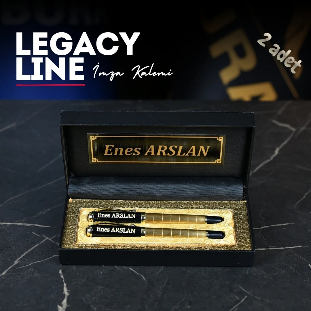 Legacy Line Kişiye Özel 2'li İmza Kalemi Seti