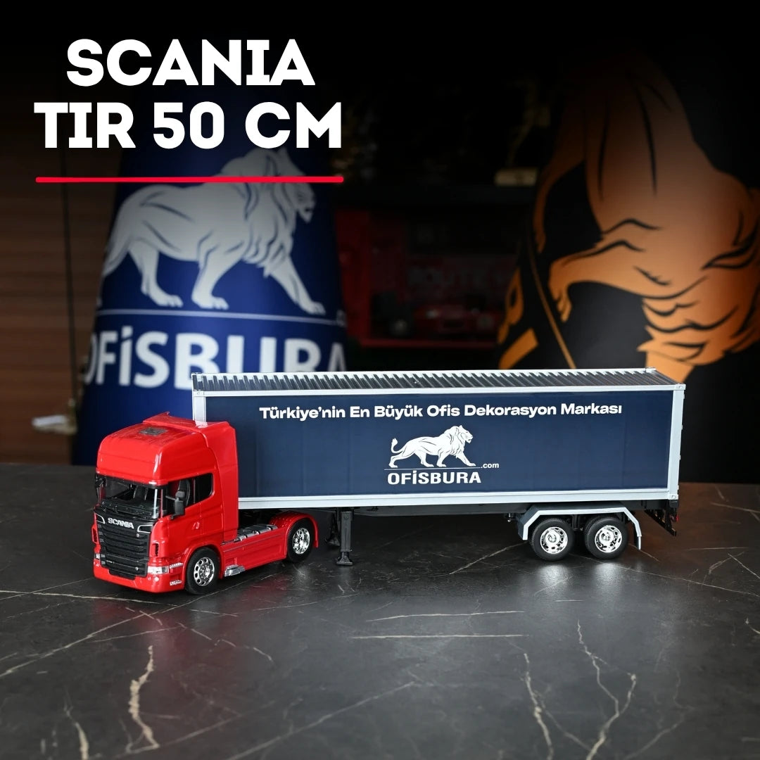 Markaya Özel Baskılı Scania Tır Modeli 50 cm | Ofis Dekorasyonu