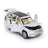 Mercedes GLS 600 Beyaz Plakalı Özel 1:24 Ölçek Metal Diecast Araba